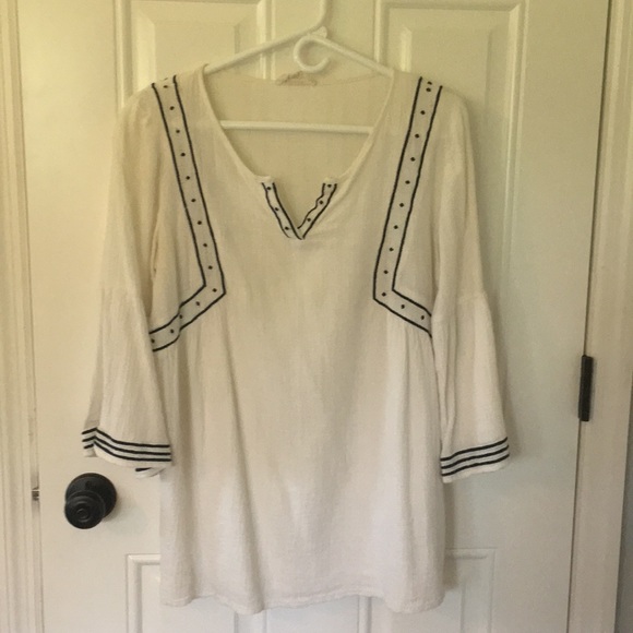 Crescent Tops - Boho shirt
